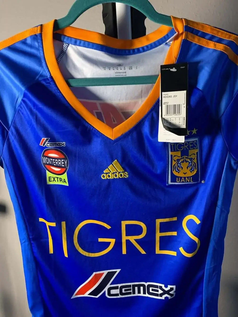 Adidas Tigres UANL Home Soccer Jersey Medium NWT